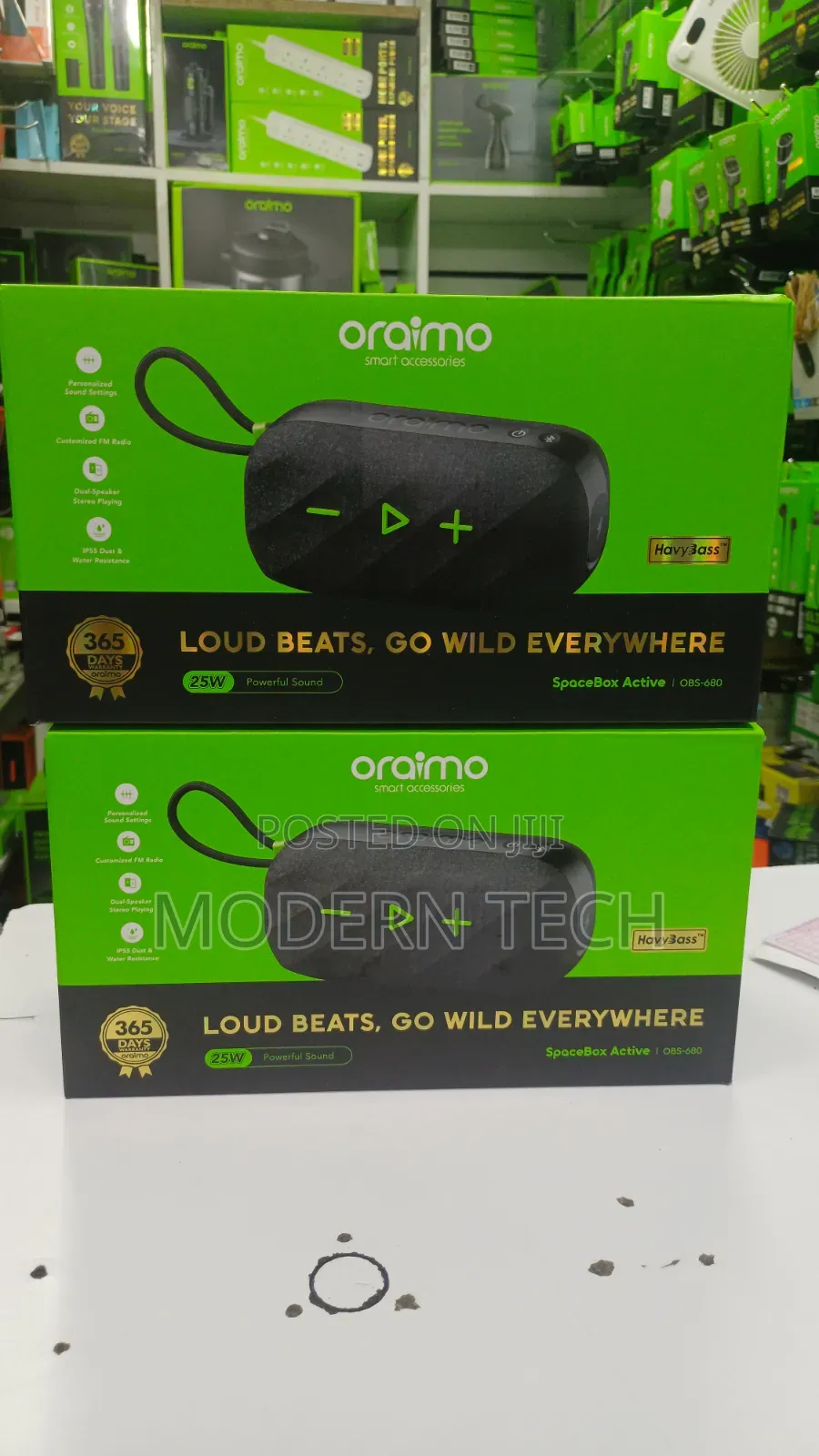 Oraimo SpaceBox Active Oraimo SpaceBox Active 25W Speaker