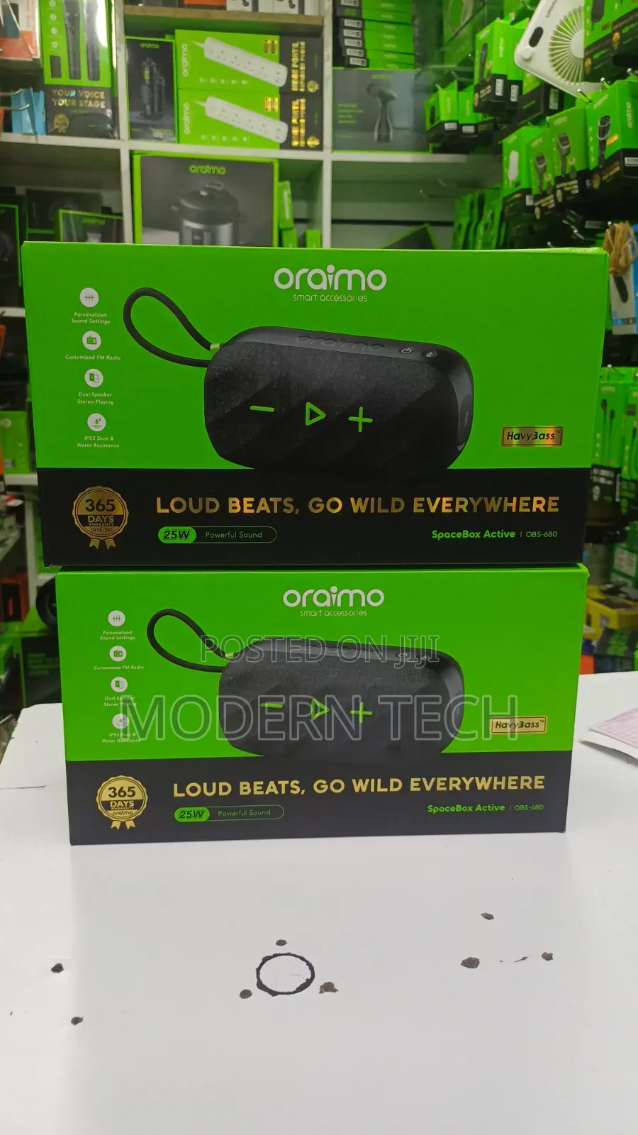 Oraimo SpaceBox Active Oraimo SpaceBox Active 25W Speaker