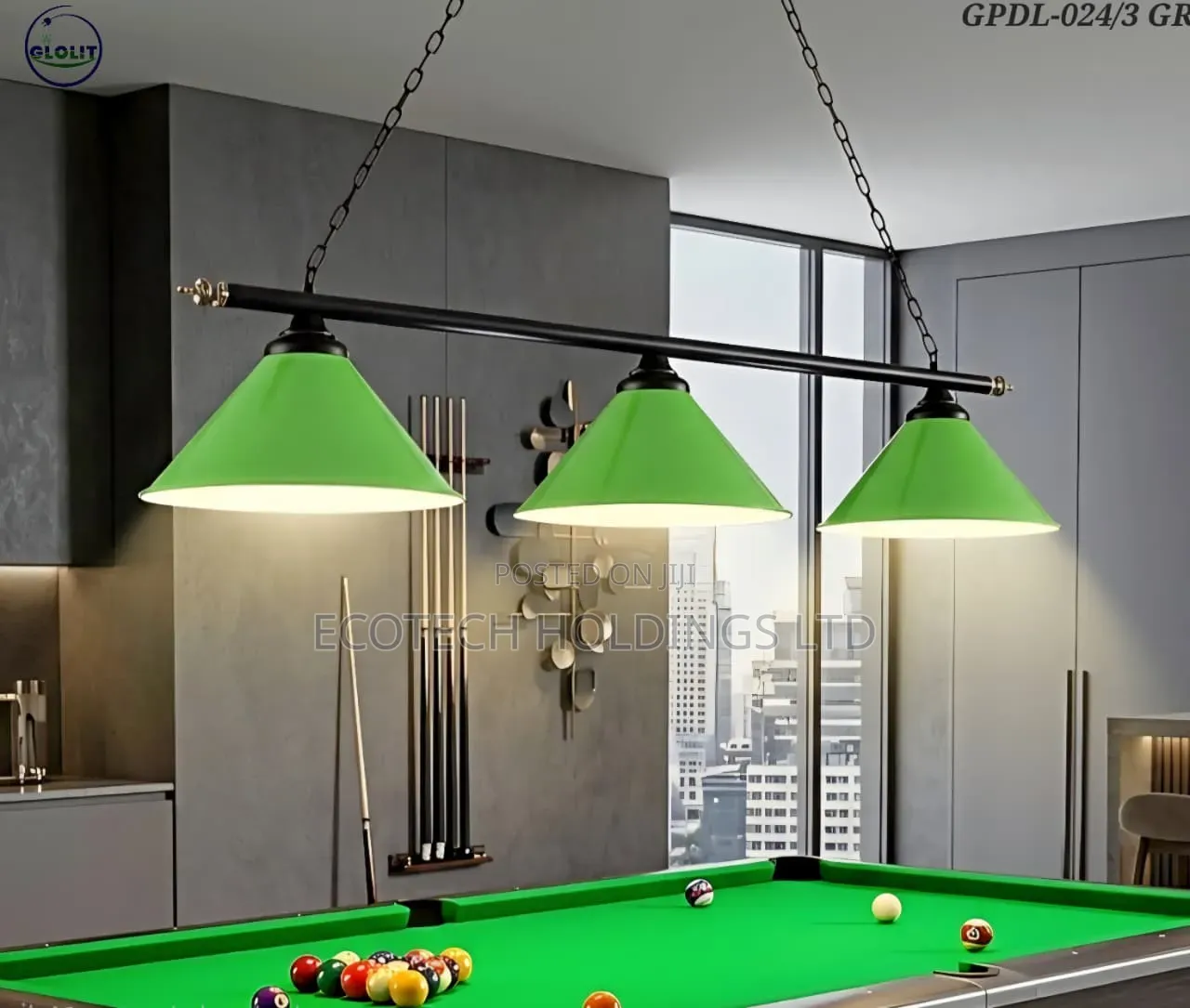 3 in 1 Green Pendant Lights