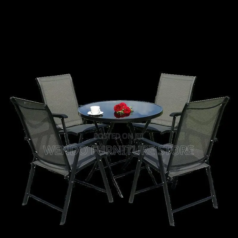 Four Seaters Outdoor Restaurant Set