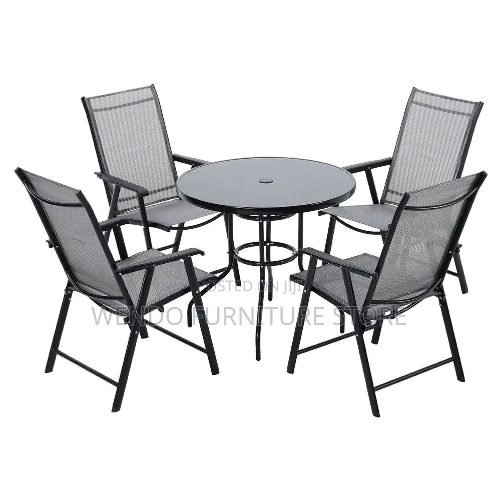 Four Seaters Outdoor Restaurant Set