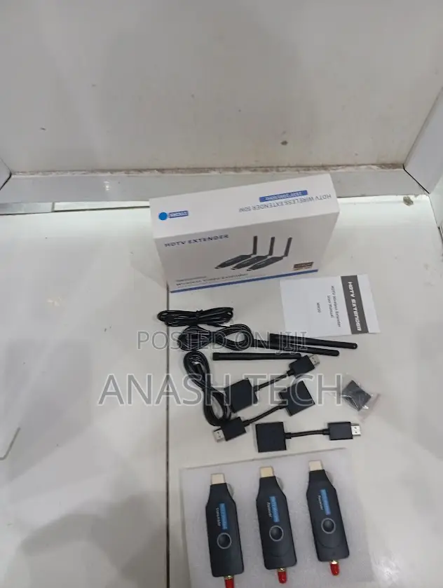 50M Wireless Video Extender Kit – 1 Transmitter 2 Receivers