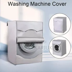 *Front Load Washing Machine Cover *Grey/Silver