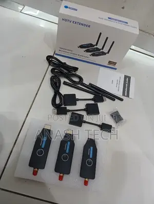 Wireless HDMI Extender 50 Meter With Dual Receivers – Plug Play