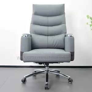 Office Chairs; Executive Prestidge Leather Office Chair