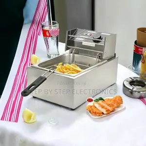 Enhanced 4l/6l/10l Electric Single Tank Stainless Steel Deep Fryer