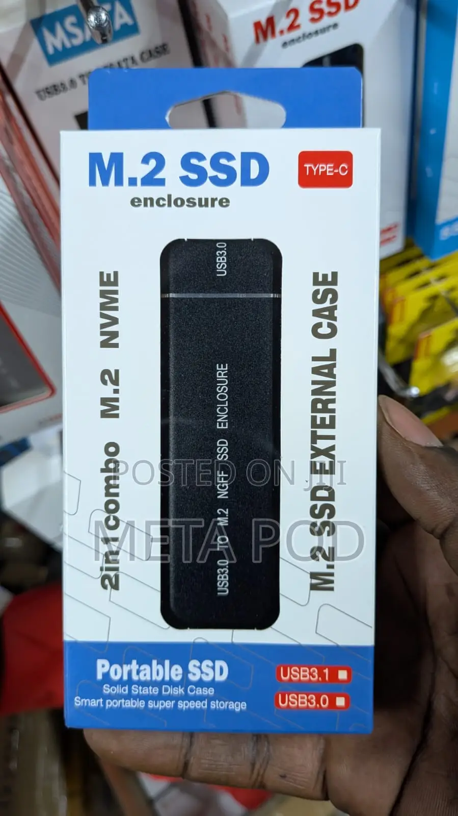 USB 2.0 TO 3.0 SSD Enclosure