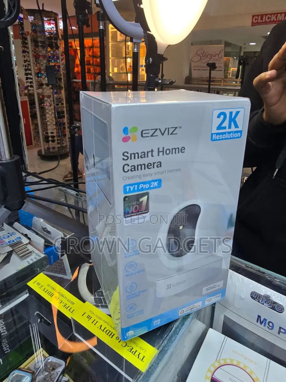 EZVIZ TY1 Pro Indoor Security Camera With AI Motion Tracking