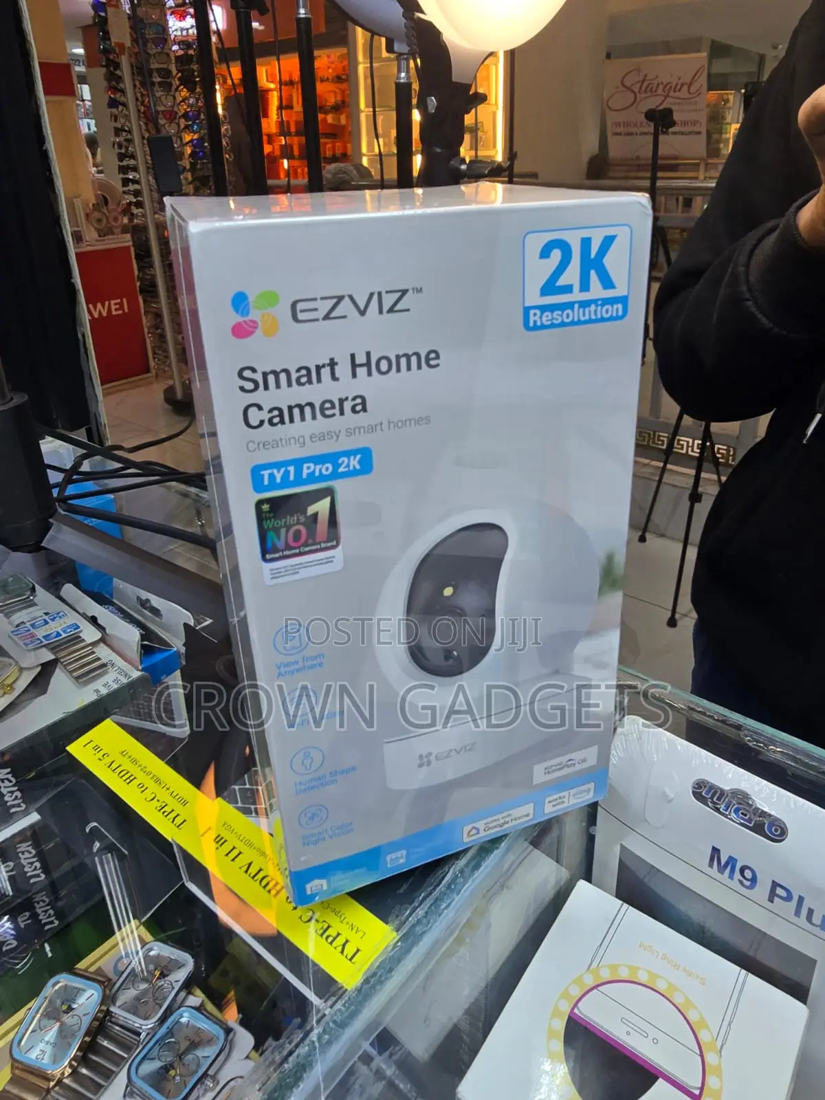EZVIZ TY1 Pro Indoor Security Camera With AI Motion Tracking