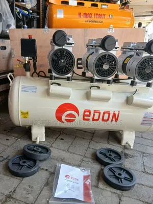 Edon Silent Compressor 100L With 3 Motors