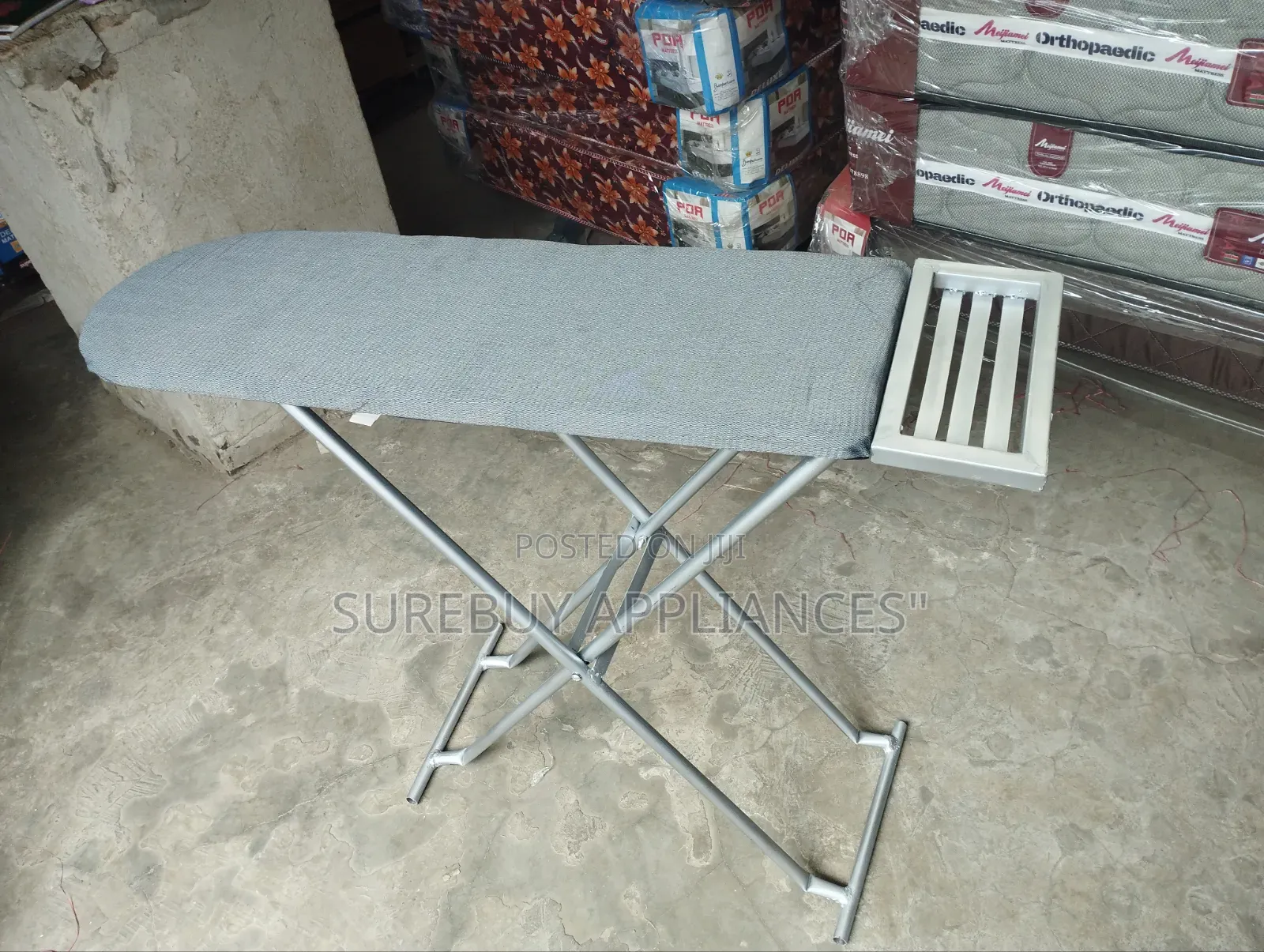 Heavy Duty Foldable Ironing Board Adjustable Height Design