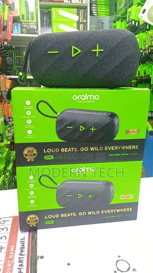 Oraimo SpaceBox Active Bluetooth Speaker – IP55 Waterproof Speaker