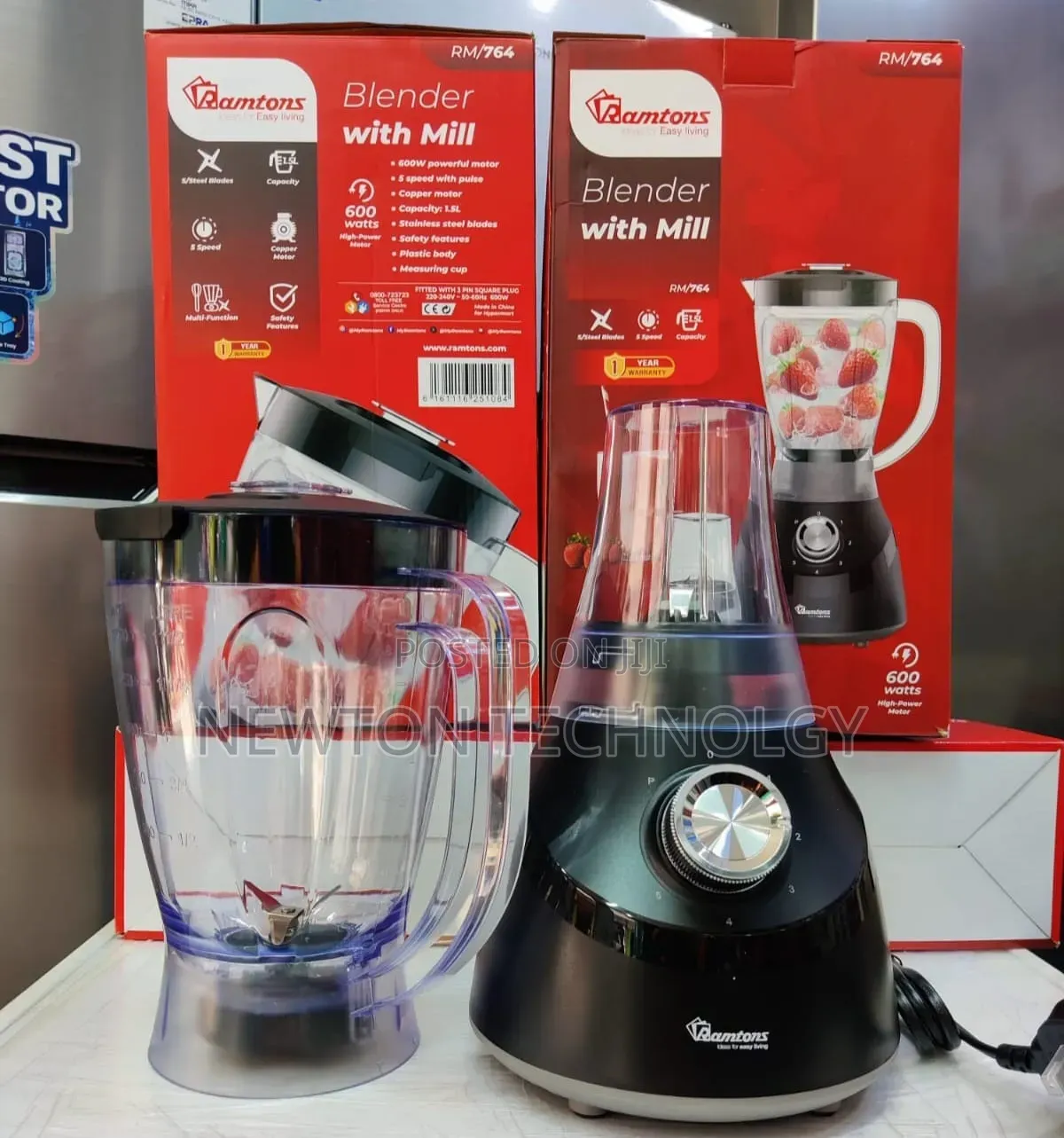 Ramtons Blender 2in1 Rm764