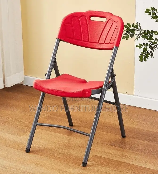 Home Chairs; Plastic Four-Legged Foldable Home Events Chairs