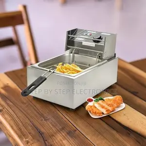 High-Value 4l/6l/10l Electric Single Tank Stainless Steel Deep Fryer