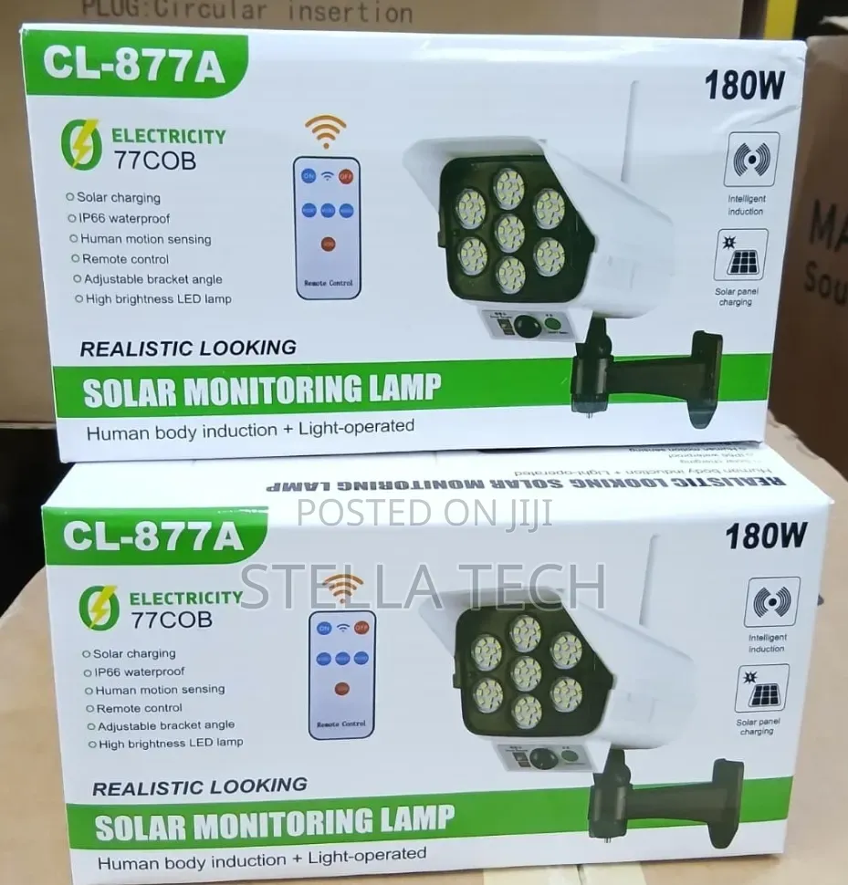 Solar Monitoring Lamp