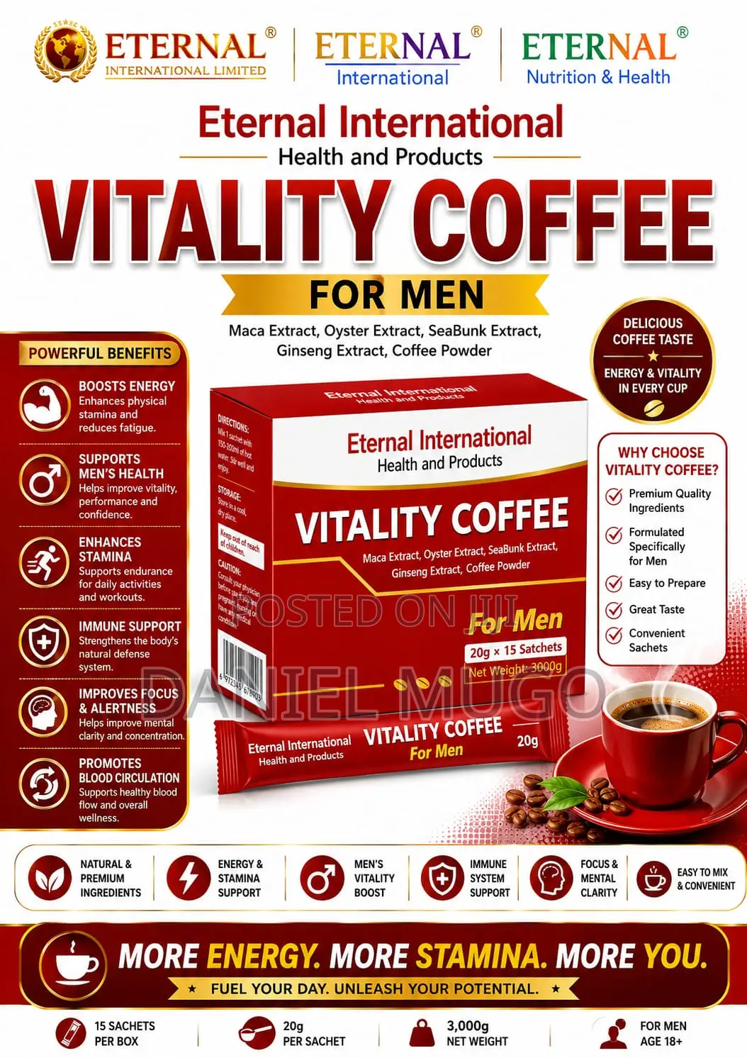 Vitality Coffee for Men