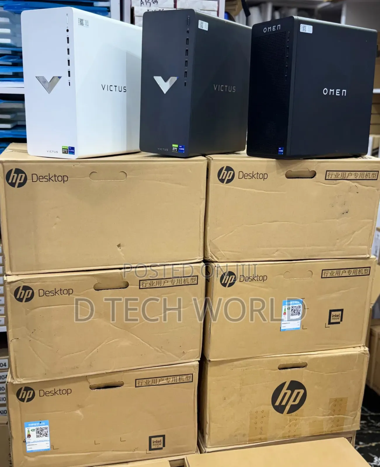 New Desktop Computer HP 16GB Intel Core i7 SSD 512GB