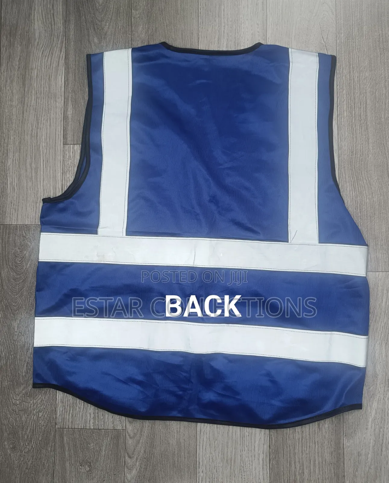 Zipped Reflective Safety Vest With Pockets