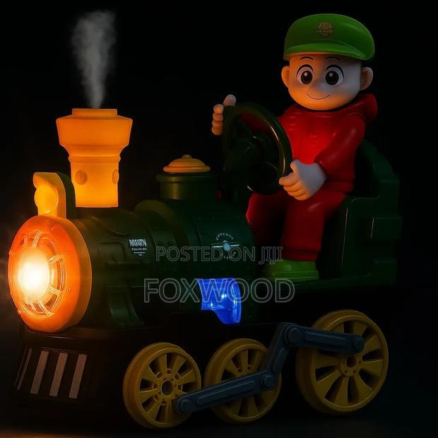 Battery-Operated Electric Train With Mist Lights - thumbnail 5