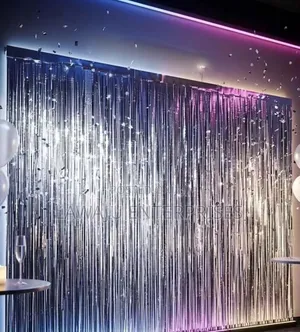 Metallic Foil Curtain