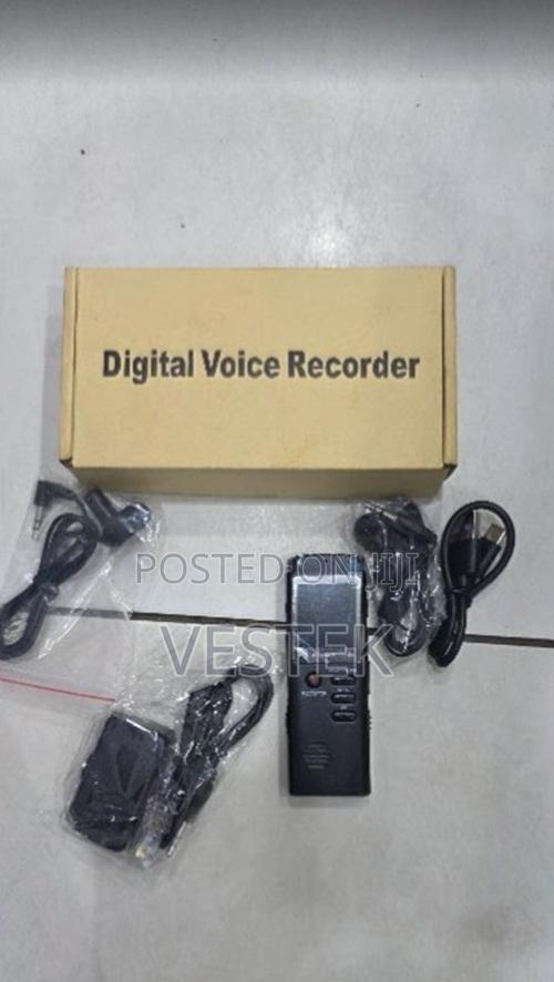16gb Digital Voice Recorder With LCD Display and Microphone - main view