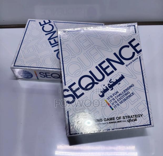 Sequence Strategy Board Game - main view