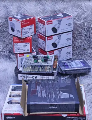 Dahua CCTV 4 Channel Complete Package Set