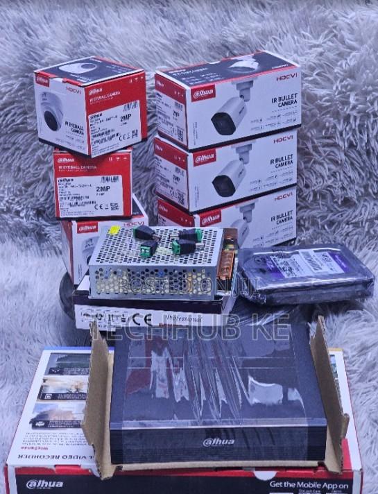 Dahua CCTV 4 Channel Complete Package Set