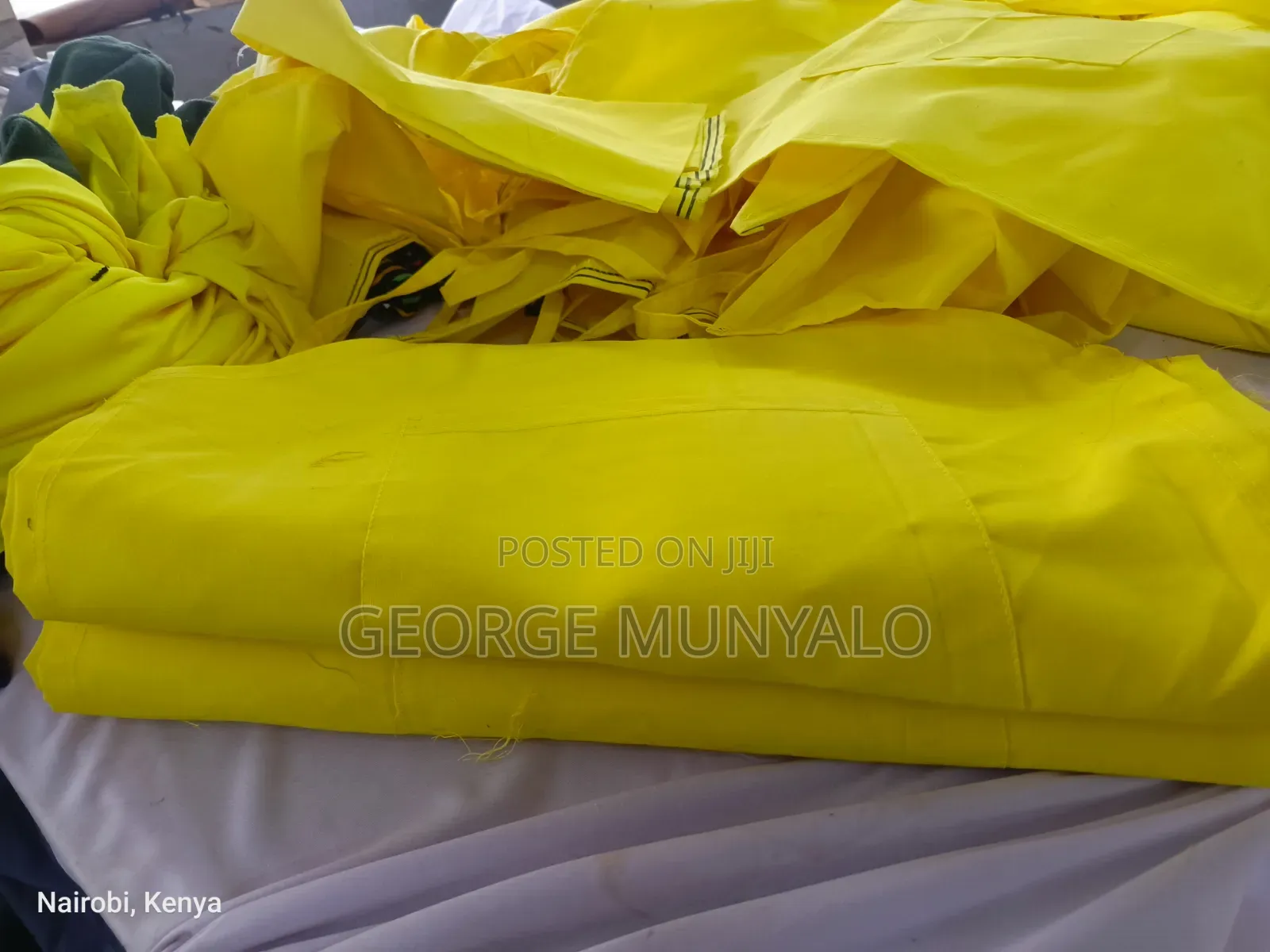 Plain Yellow Aprons