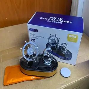 Pirate Solar Car Air Freshener With Automatic Rotation