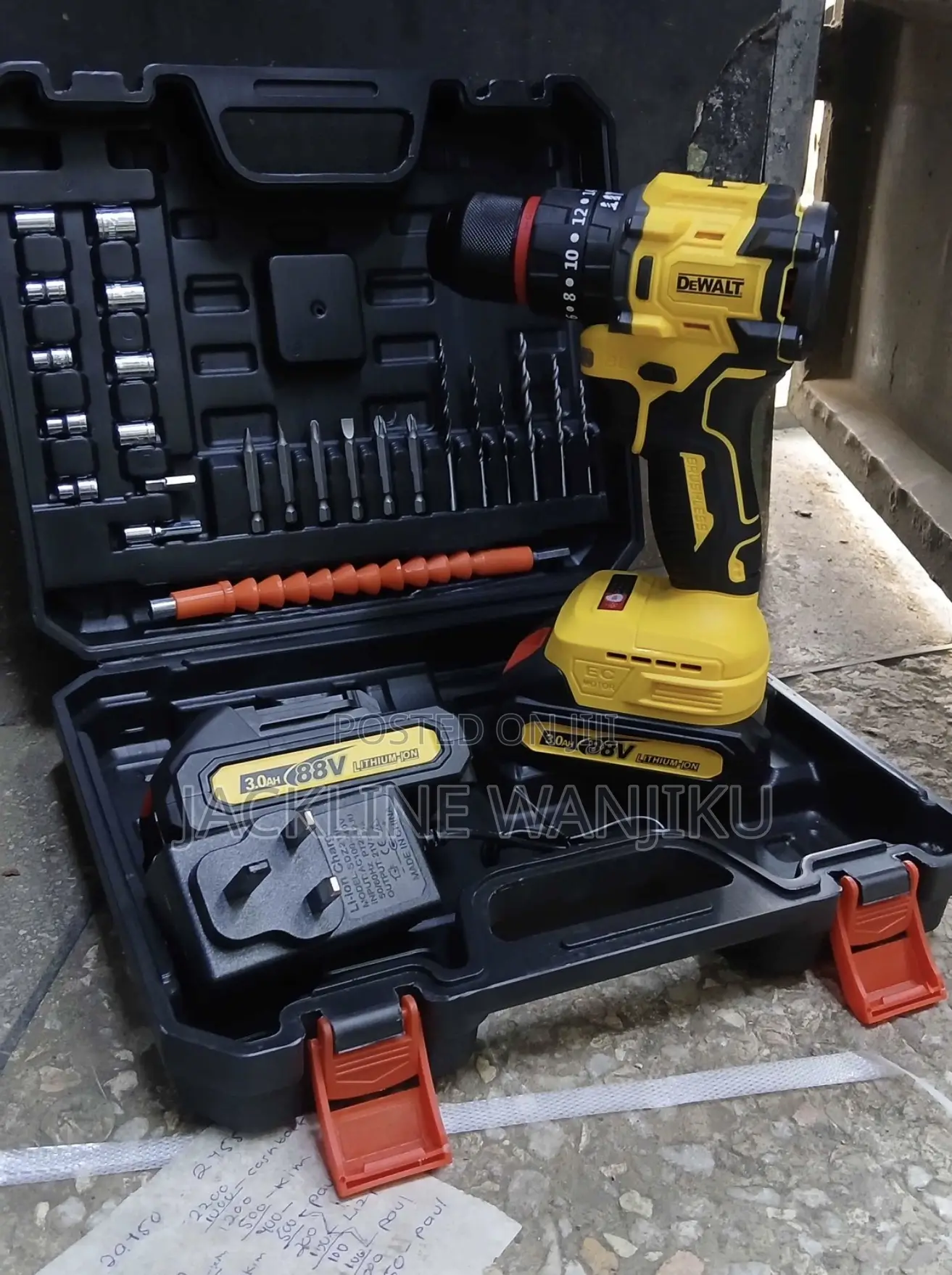 Dewalt Brushless Cordless Drill 36