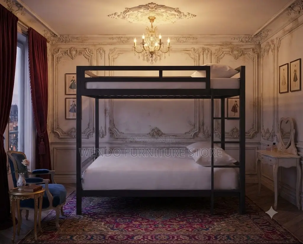 Metallic Double Decker Beds