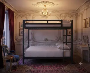 Metallic Double Decker Beds