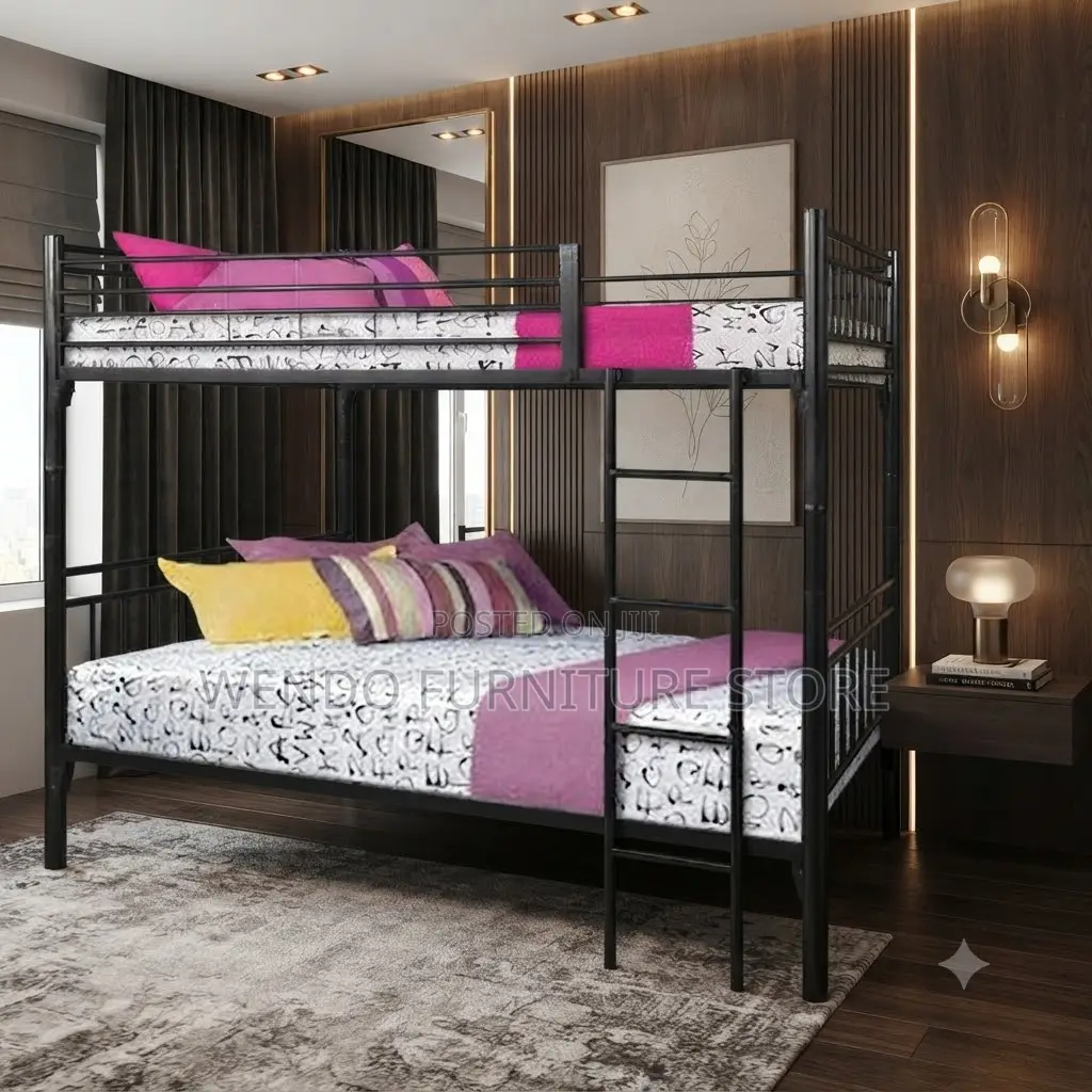 Metallic Double Decker Beds