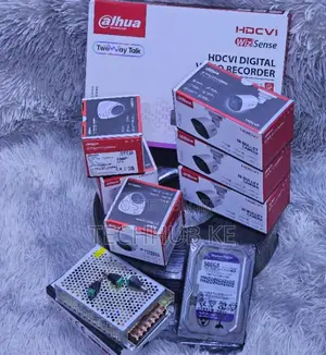 Dahua 4 Channel CCTV Dome/Bullet Ir Full Set Security System