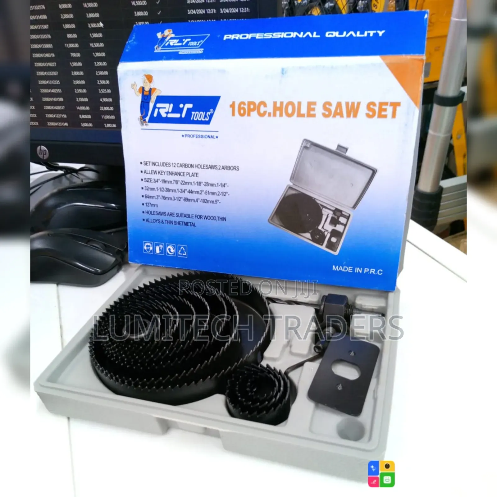 RLT 16 PCS Hole Saw Set