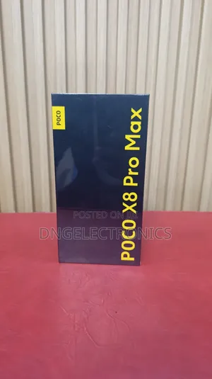 New Xiaomi Poco X8 Pro Max 256 GB Silver