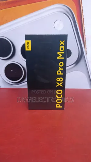New Xiaomi Poco X8 Pro Max 256 GB Silver