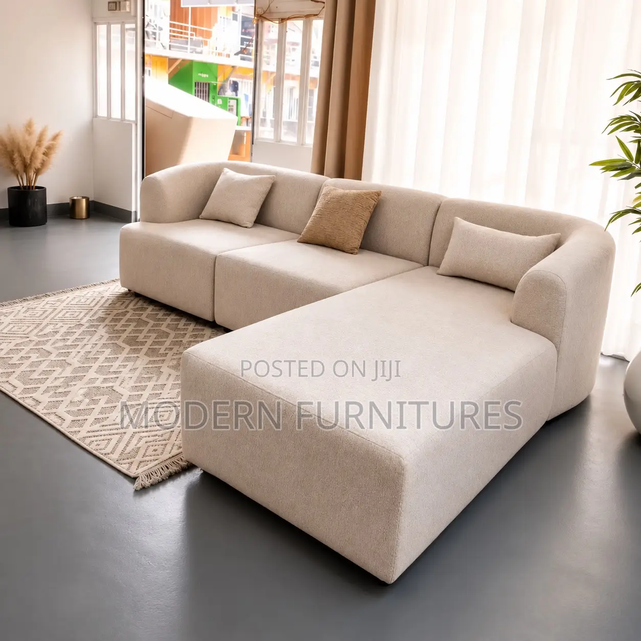 Modern Monarch L Sofa/L Shaped Sofa/L Sofa