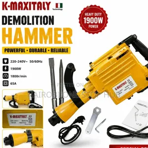 K-Maxitaly 1900W Heavy Duty Demolition Hammer