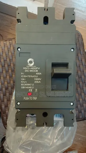 DC Moulded Case Circuit Breaker (MCCB)