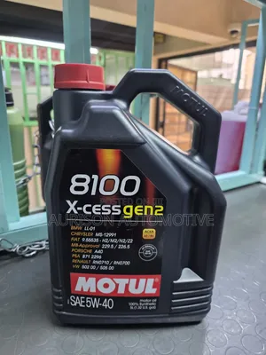 Genuine 8100 X-Cess Genz Motul Engine Oil 5w 40 5ltr