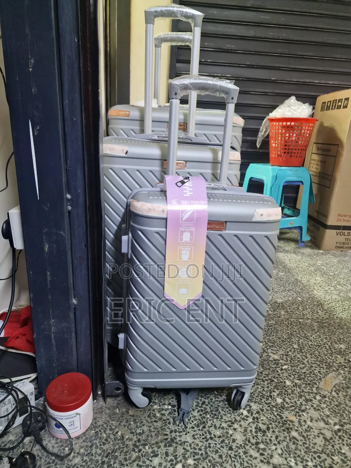 3 in 1 Suitcase Fibre