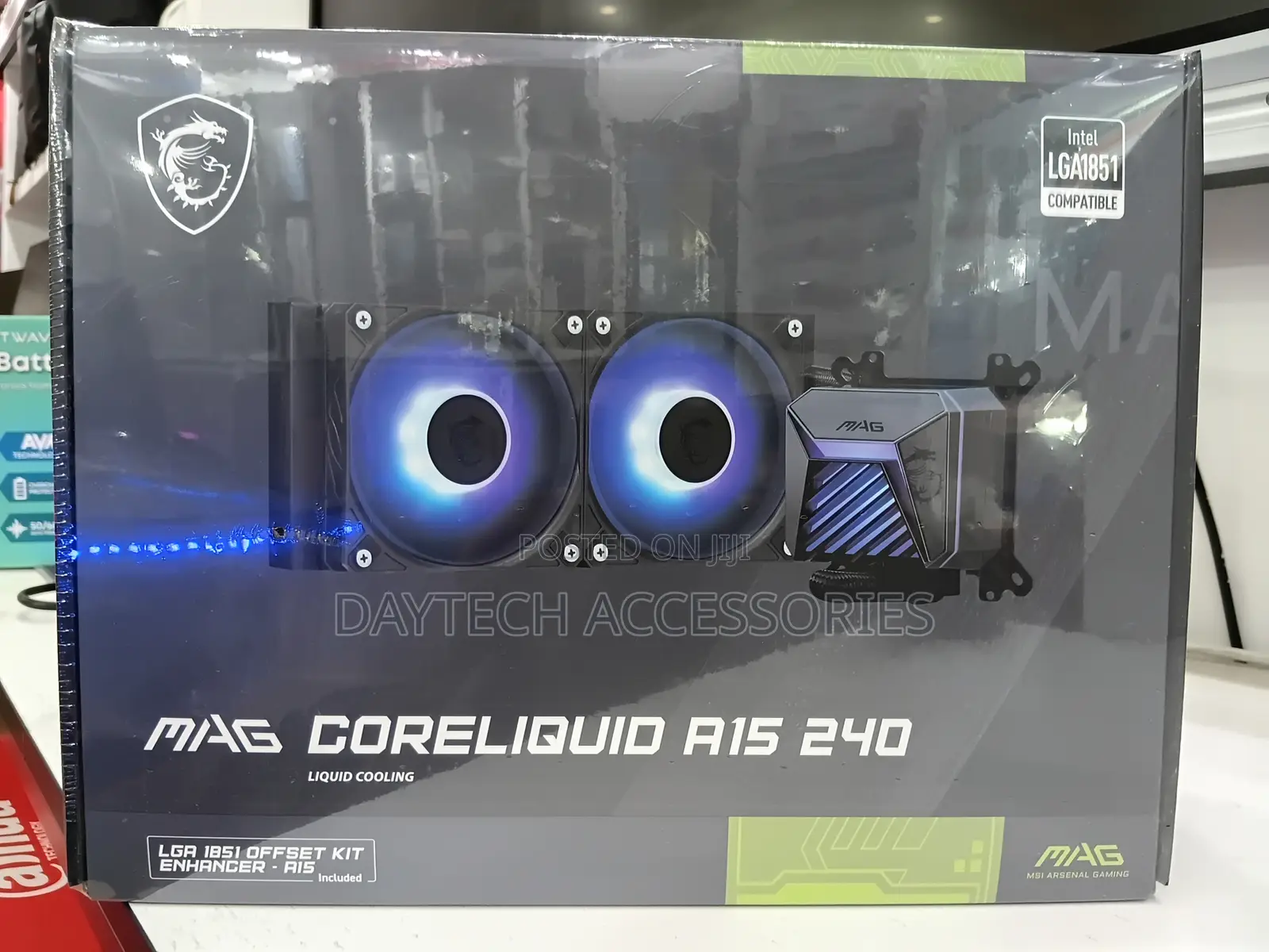 Msi Mag Coreliquid A15 240 - Aio Argb Cpu Liquid Cooler