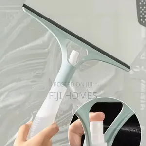 2 in 1 Double Sided Window Glass Cleaner With Water Sprayer