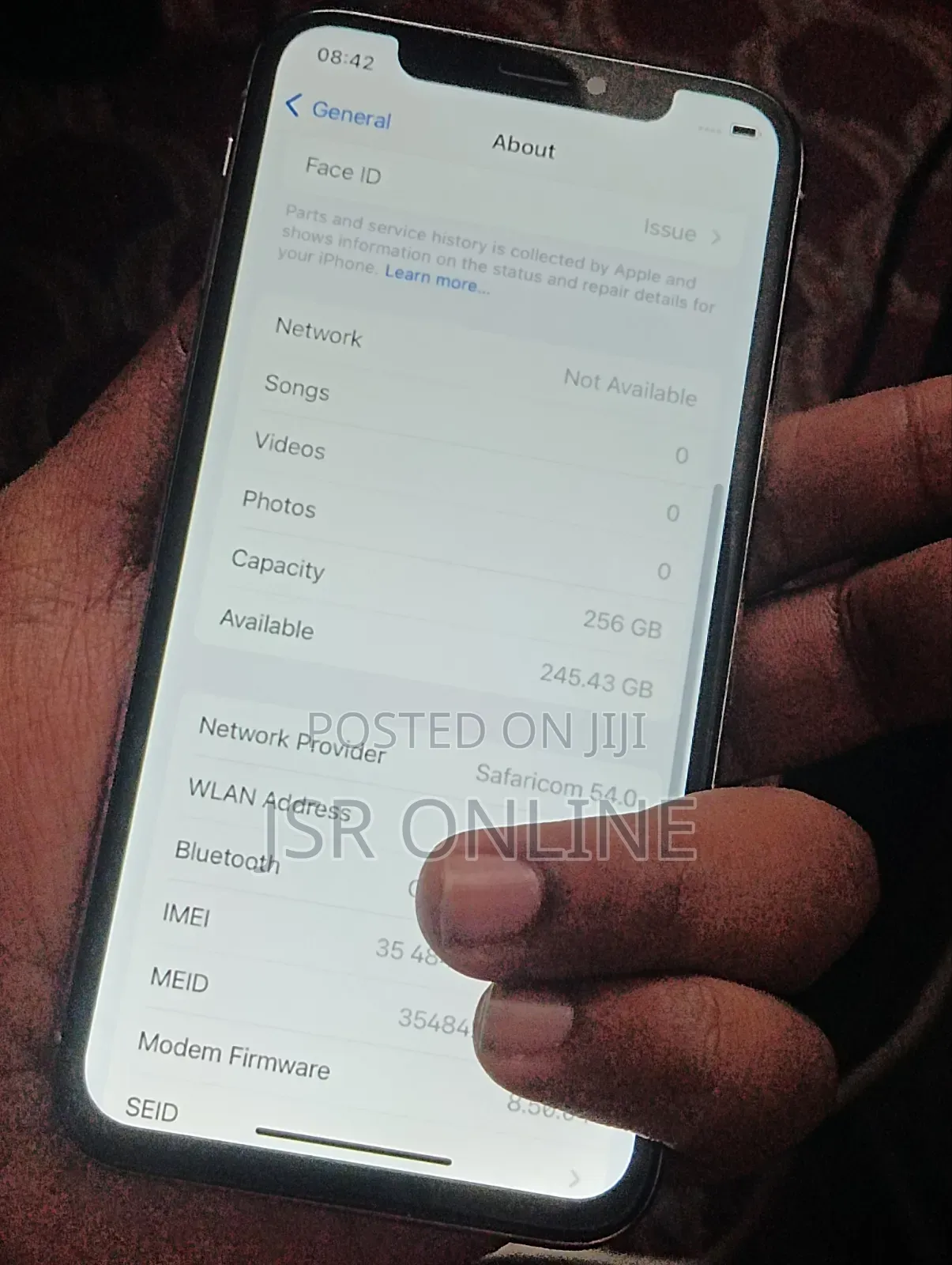 Apple iPhone X 256 GB White