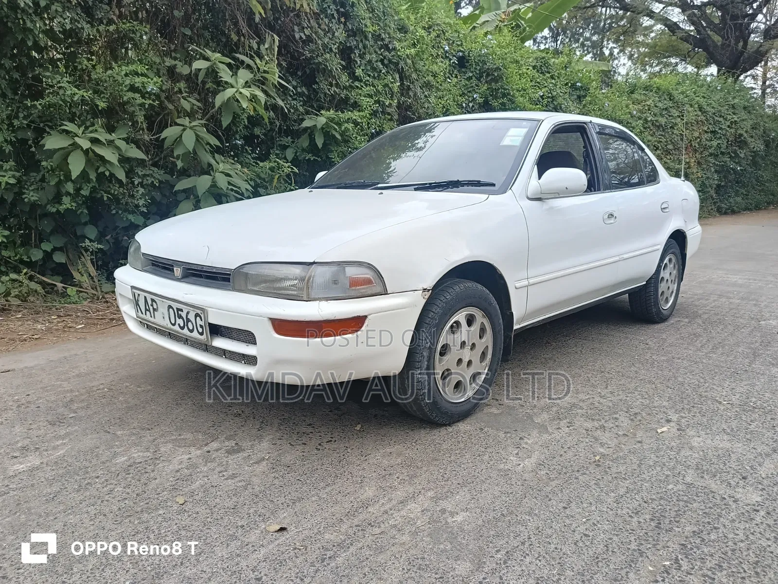 Toyota Sprinter 1998 White
