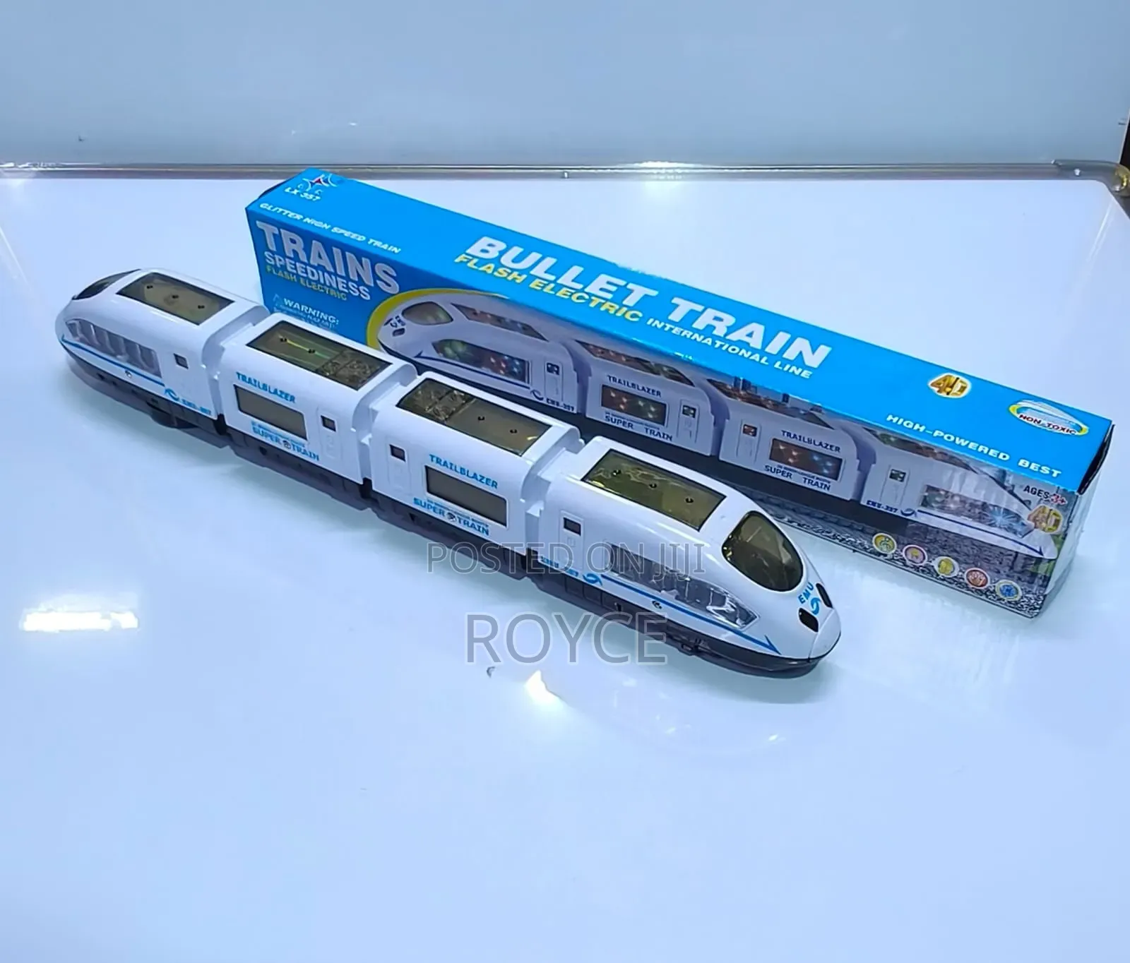 Flash Electronic High Speed Bullet Train Toy