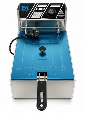 6L Stainless Steel Electric Deep Fryer for Home Commercial Use